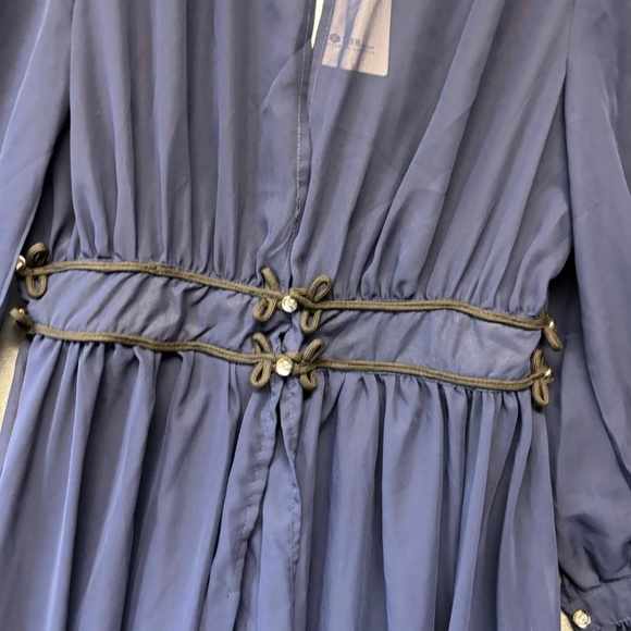 HaoDuoYi  Sheer Maxi Dress Duster XXL Witchy Goth Fairy Vamp Lingerie RUNS SMALL - Picture 8 of 11